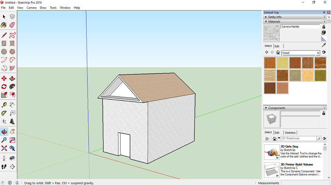 Как работать в sketchup