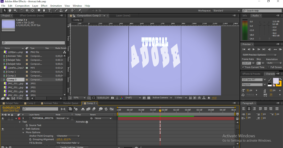 Как сохранить проект в adobe after effects в mp4