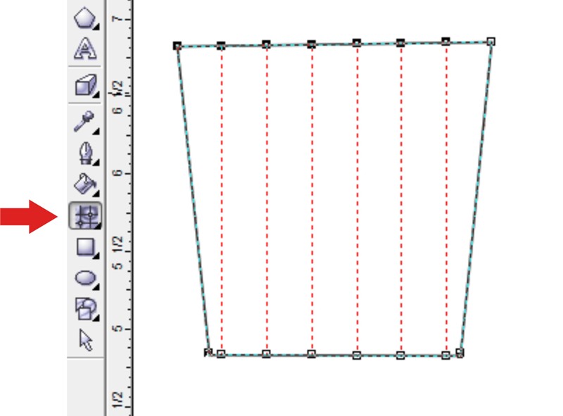 Как замкнуть линии в coreldraw