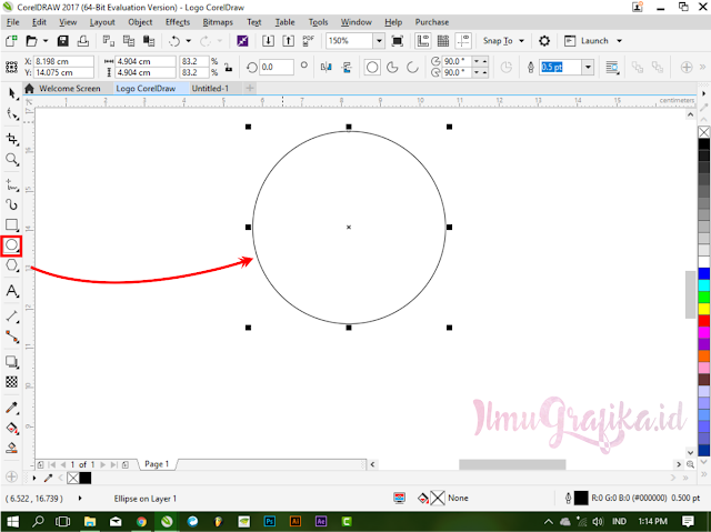 Как в coreldraw разорвать линию