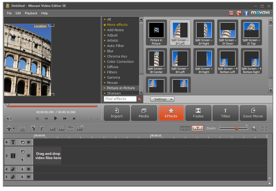 Screen video editor