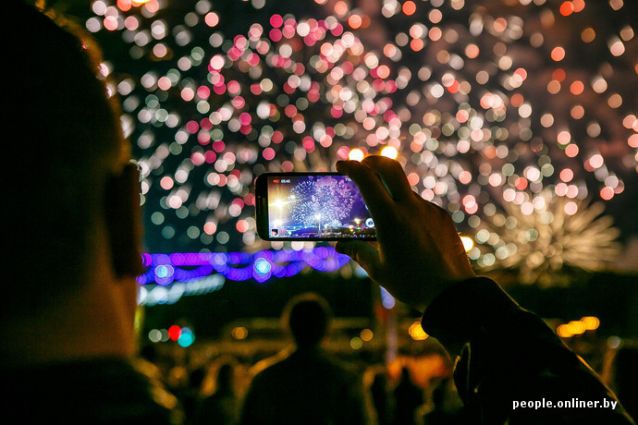 Как фотографировать салют на айфон