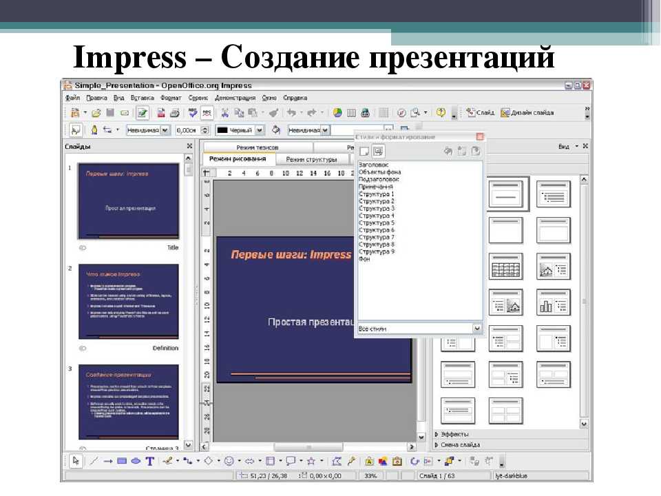 Какие существуют программы для создания презентаций