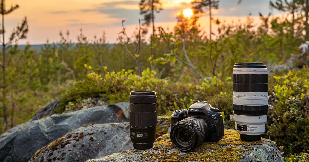 Примеры фотографий на разные объективы