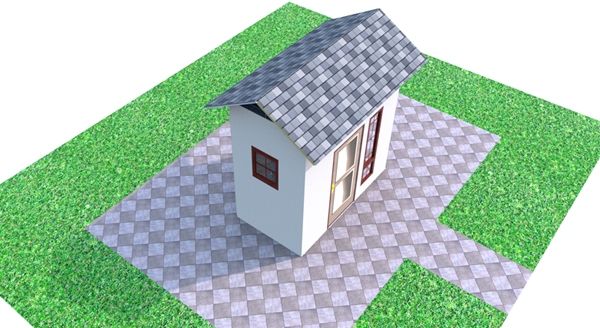 Как нарисовать крышу в sketchup