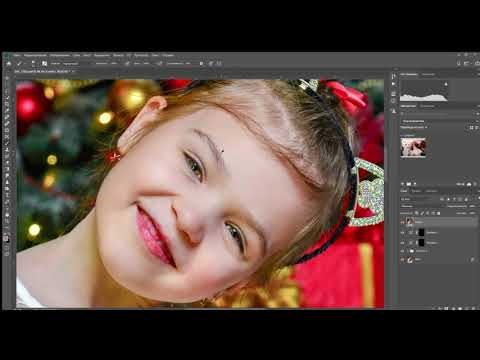 Обработка детских фотографий в фотошопе