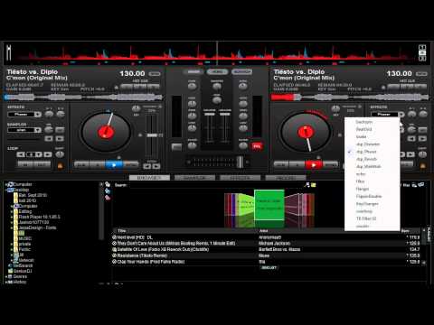 Как записать микс в virtual dj