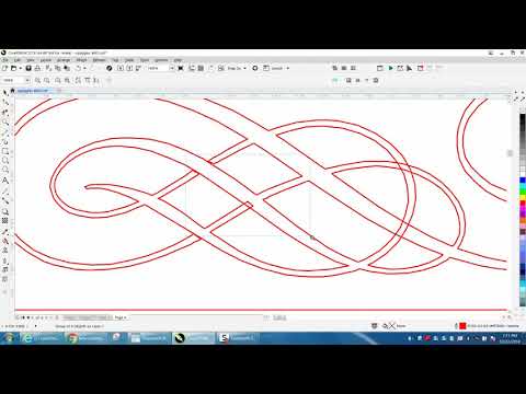 Как замкнуть линии в coreldraw