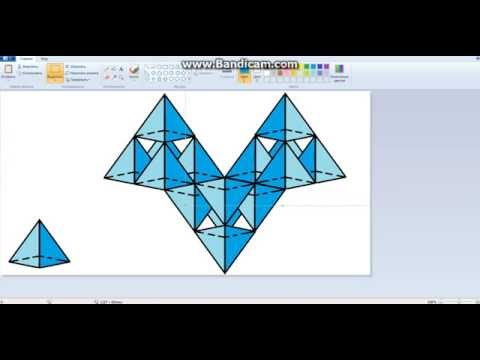 Как сделать пирамиду в ворде