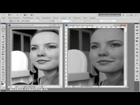 Как сделать фото черно белым в фотошопе онлайн