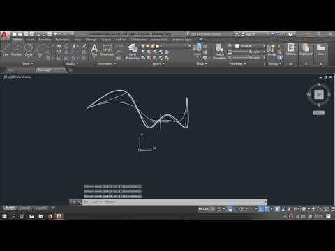 Как добавить точку в сплайне в автокаде