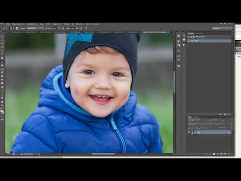 Обработка детских фотографий в фотошопе