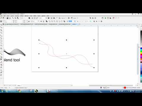 Как замкнуть линии в coreldraw