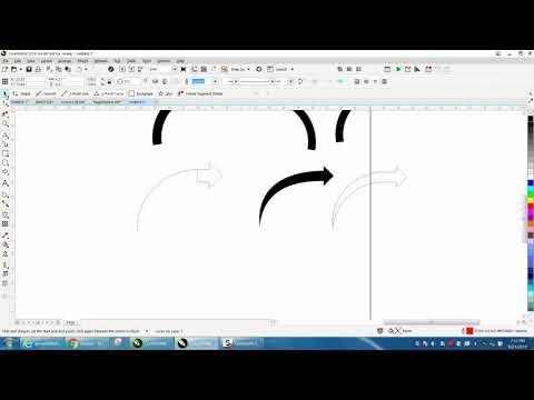 Как замкнуть линии в coreldraw