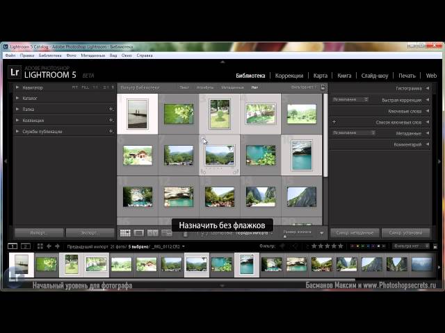 Lightroom каталог не найден