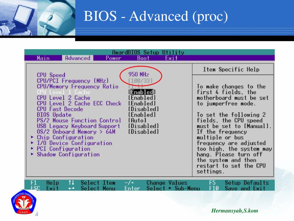 System bios shadowed что это