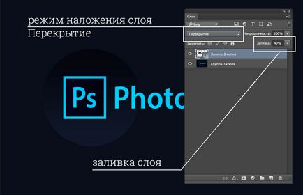 Режим наложения экран в фотошопе