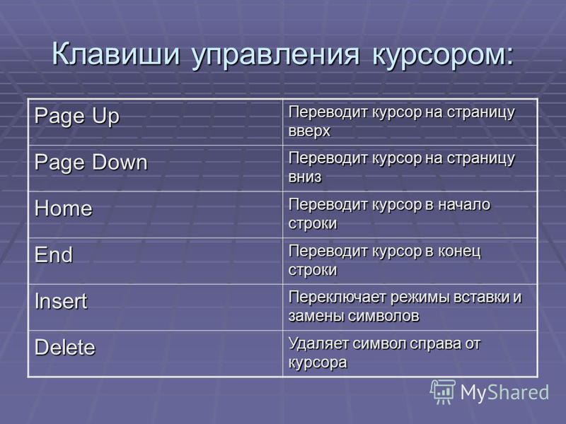 Удалить символ справа от курсора можно