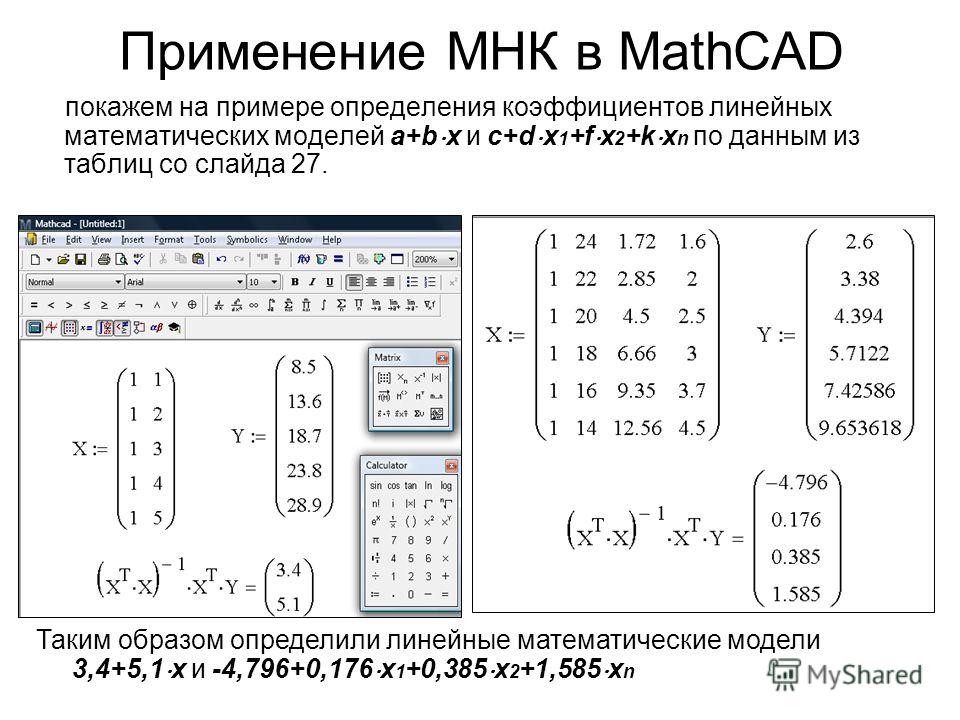 Изображения в маткаде