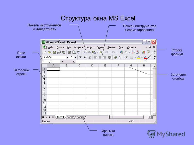 Запустите редактор электронных таблиц microsoft excel