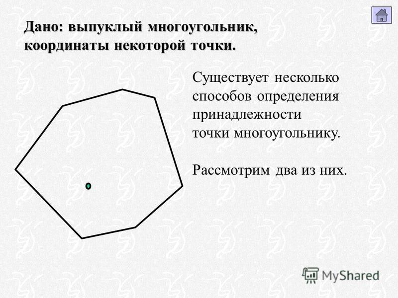 Воспользовавшись рисунком 2 найдите координаты вершин изображенного многоугольника