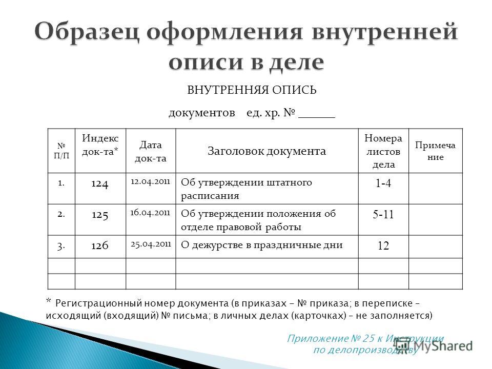 Дело внутренние документы. Внутренняя опись документов дела в суде пример. Пример заполнения внутренней описи документов дела. Форма внутренней описи документов дела образец. Форма внутренней описи документов дела внутренняя опись.