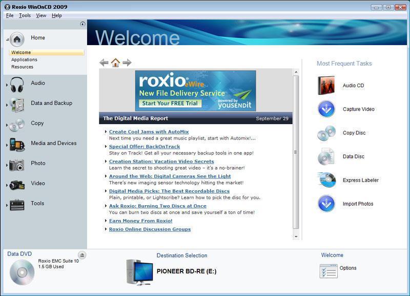 Roxio easy dvd cd creator CD Burner & DVD Burner Software by Roxio