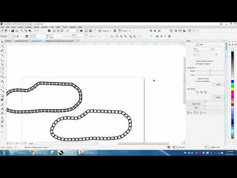 Как замкнуть линии в coreldraw