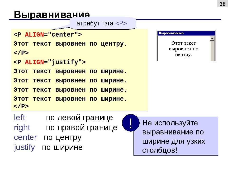 Html уроки презентация