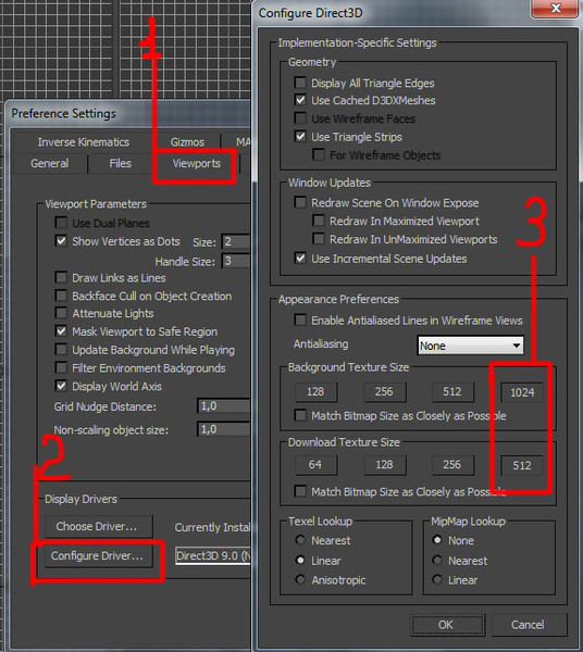 Вешалка в 3d max