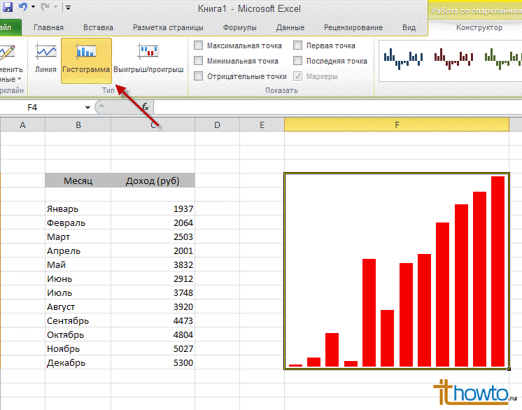 Сохранить шаблон диаграммы в excel