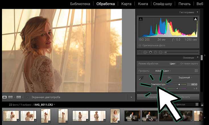Как в лайтруме обработать сразу много фотографий