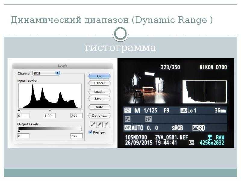 Как понимать гистограмму фотографии