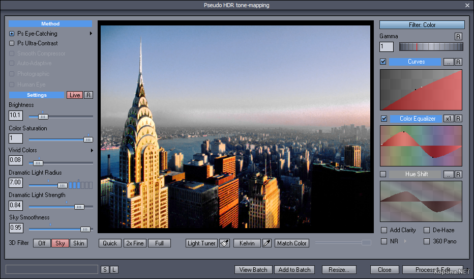 Tone mapping