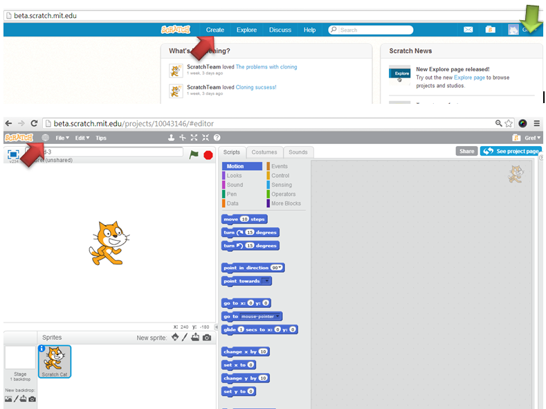 Two scratch. Скрэйч 2.0. Интерфейс программы Scratch 2.0. Скретч мит Эду. Scratch mit edu 2.0.