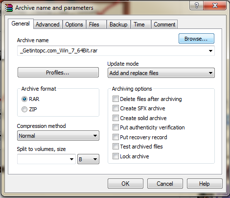 pkware sfx for windows