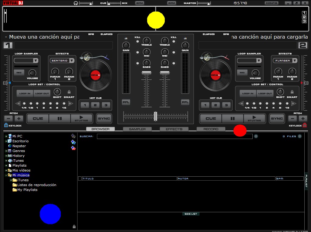 Почему virtual dj не записывает