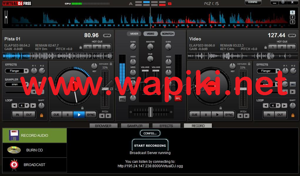 Как создать плейлист в virtual dj 8