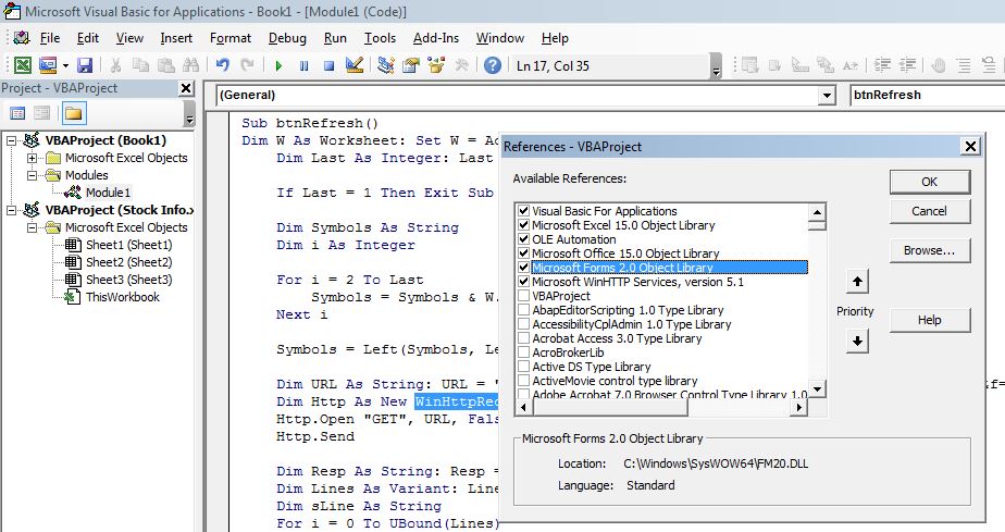 Vba excel обработка ошибок