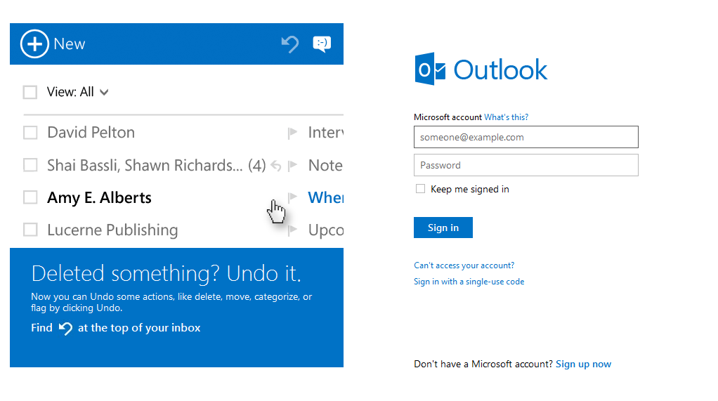 office 365 outlook sign in