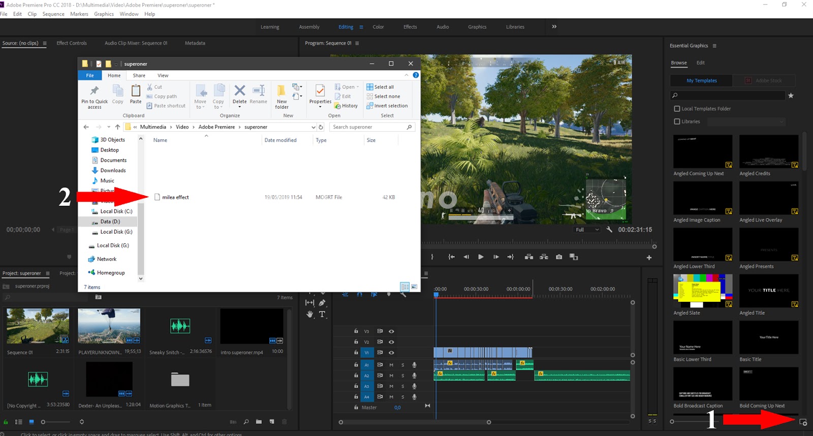 Adobe Premiere эффекты