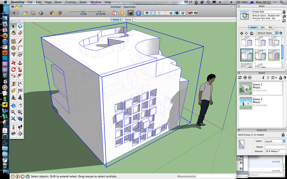 Формат моделей для sketchup