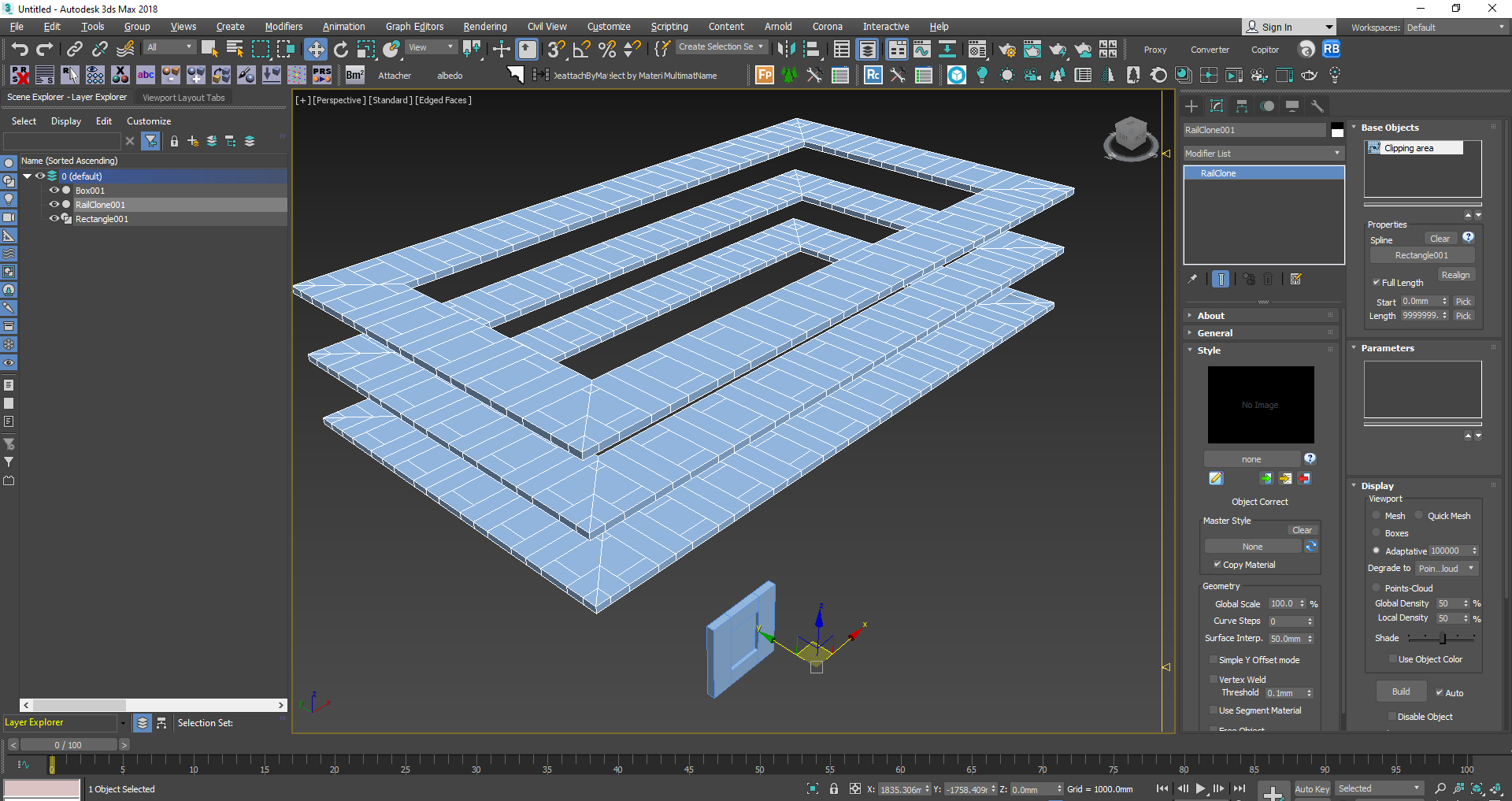 Оптимизировать сплайн в 3ds max как