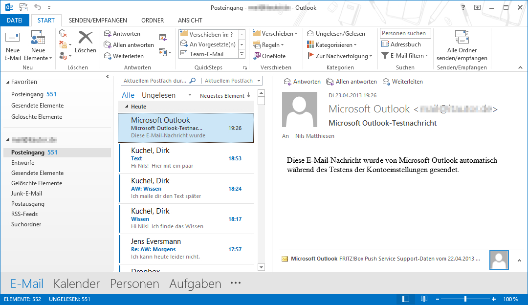 Outlook отсутствует разрешение на создание элемента в этой папке