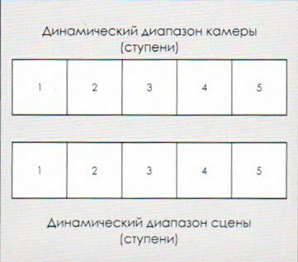 Что обозначает динамический диапазон сканера