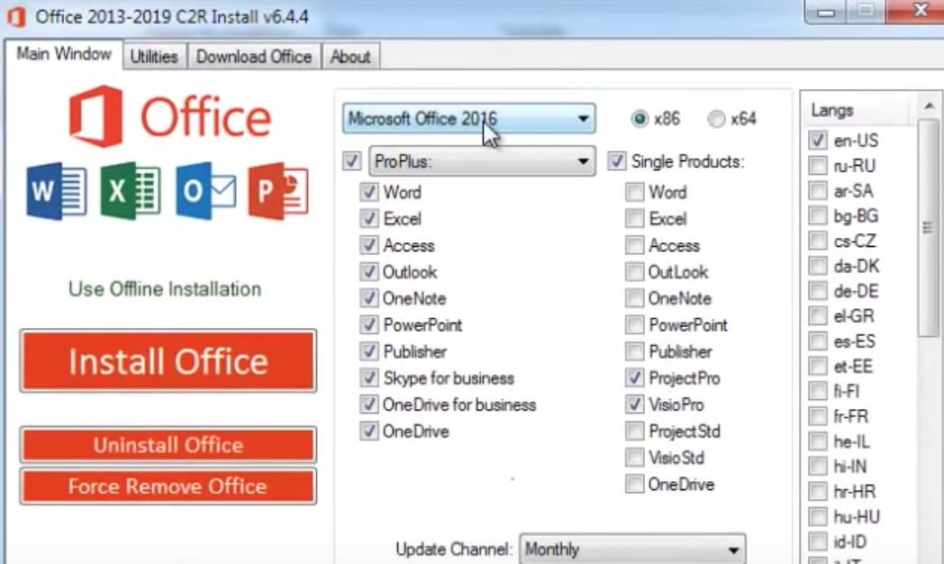 ms office 2016 activator kms
