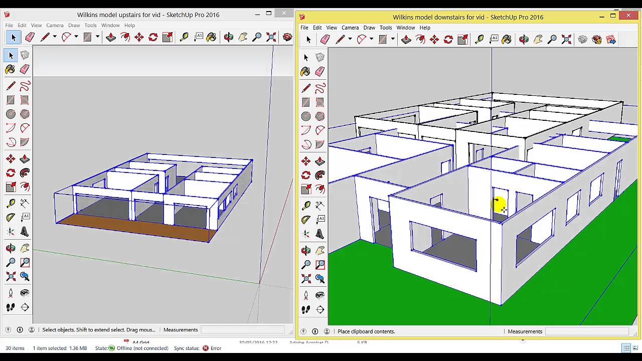 Как записать видео в sketchup