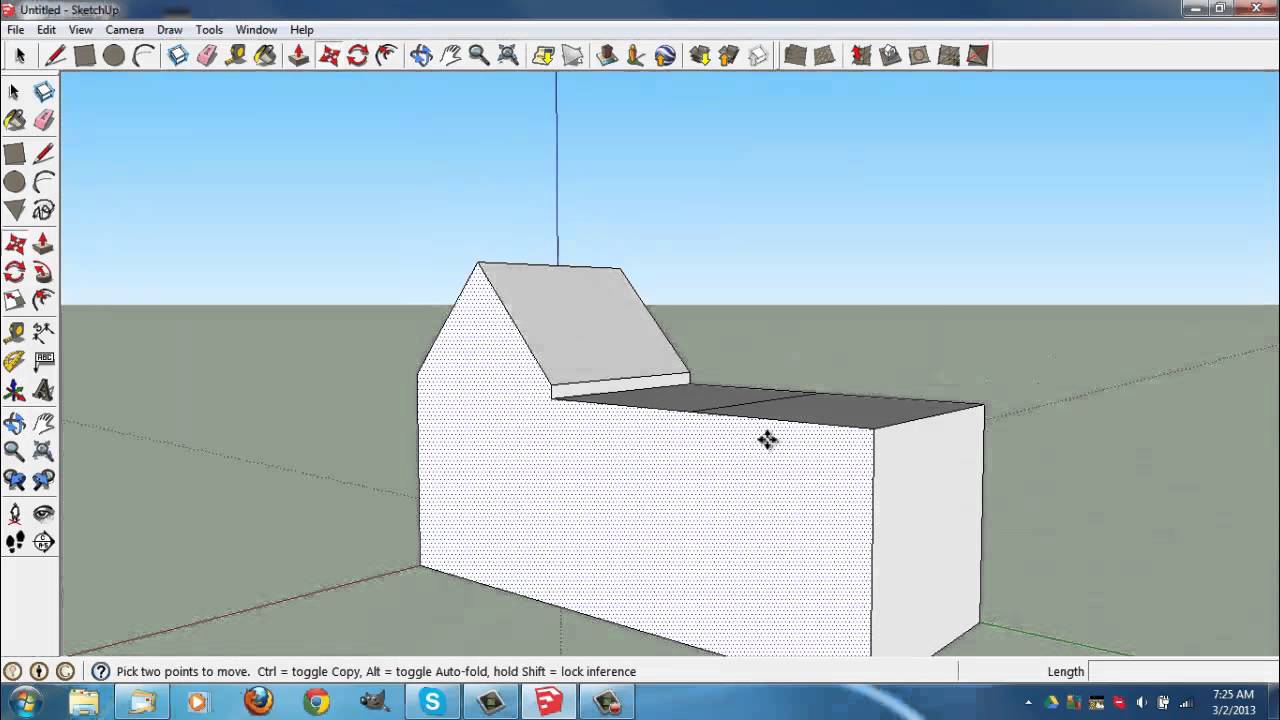 Как развернуть текстуру в sketchup