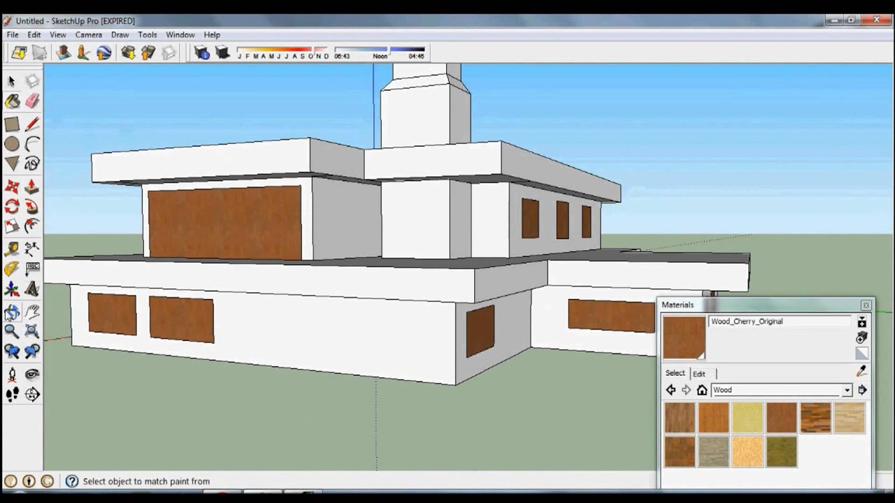 Sketchup как построить угол