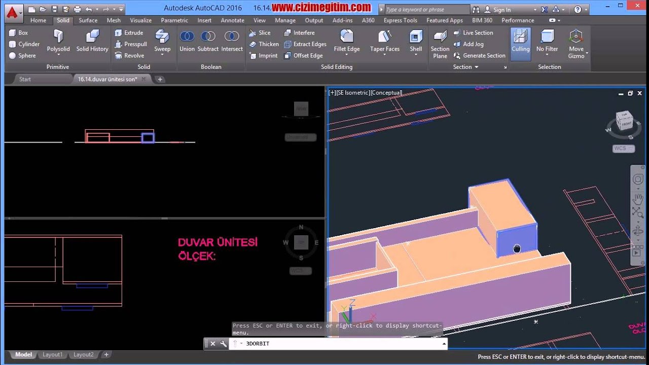 Как сделать the world в autocad